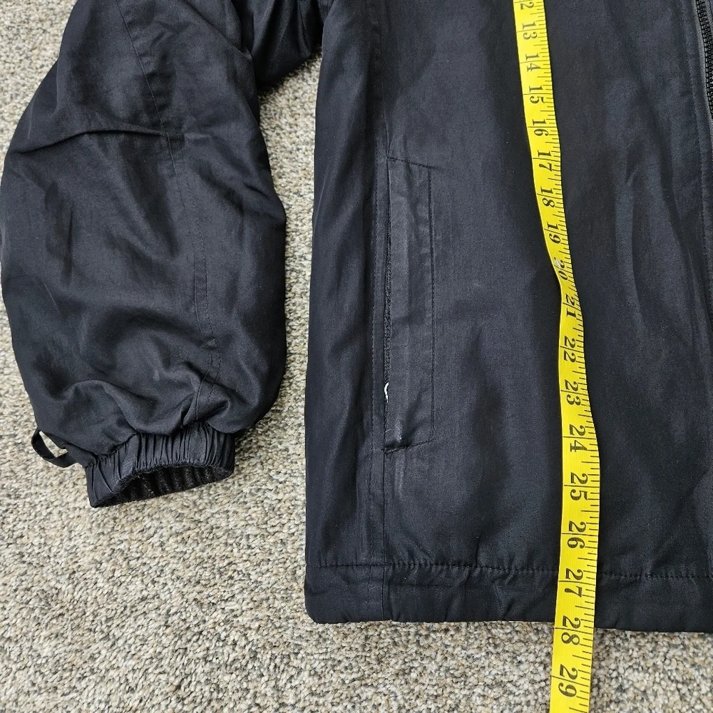 The North Face Summit Series Reversible Jacket Black Zip Up Coat Mens Size Small